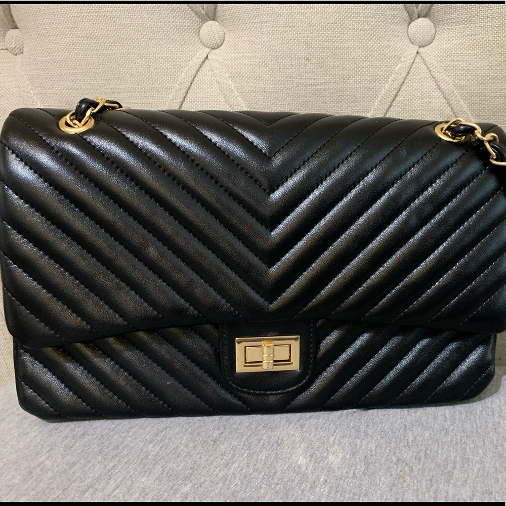 Quilted Chevron Bag